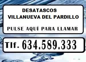 Desatascos Villanueva del Pardillo Urgentes